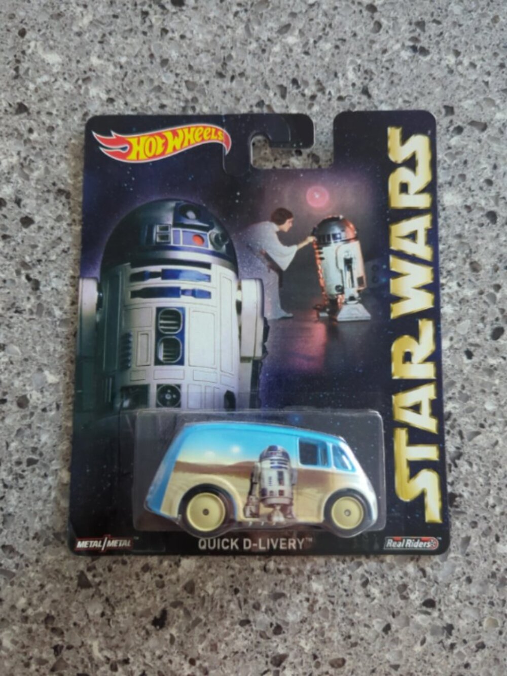 Hot Wheels 2015 Pop Culture Star Wars R2-D2 Quick D-Livery